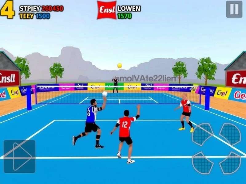 Volley Punjab Aces Gameplay Screenshot